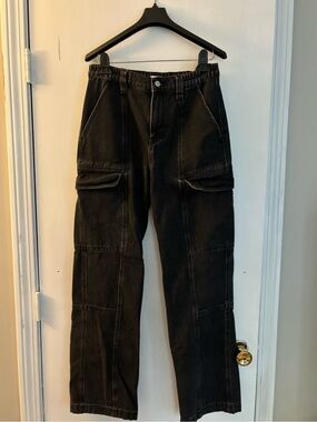 Pacsun Black Utility Cargo Pants
